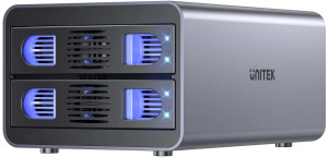 Zewnętrzna kieszeń Unitek S1308B01-EU do SSD/HDD 2 x SATA 2.5''/3.5'' RAID. Kieszenie i obudowy na dyski twarde