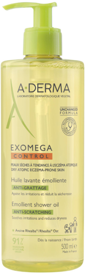 Olejek pod prysznic A-Derma Exomega Control 750 ml (3282770393866). Żele pod prysznic