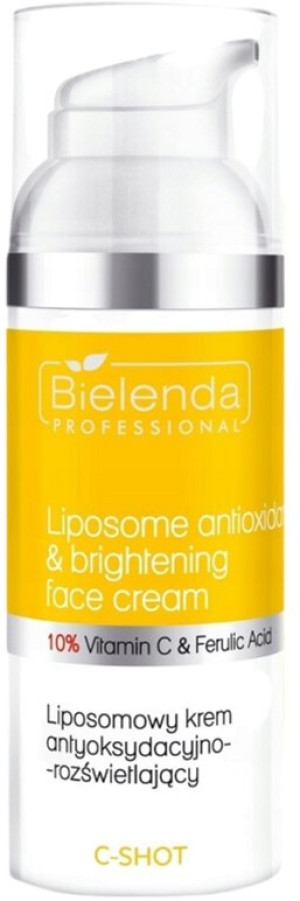Krem do twarzy Bielenda Professional C-Shot z witaminą C Liposomowy rozświetlający 50 ml (5902169060954). Kremy do twarzy