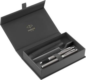 Zestaw prezentowy Parker IM Pióro Wieczne + Pióro kulkowe + Etui (3026982144584). Długopisy