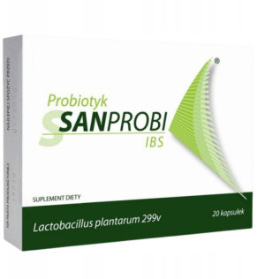 Suplement diety Sanprobi IBS 20 kapsułek (5907774335008). Probiotyki i prebiotyki