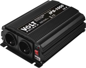 Przetwornica napięcia Volt Polska IPS 1000 12/230V 700/1000W (3IPS100012). Falowniki samochodowe