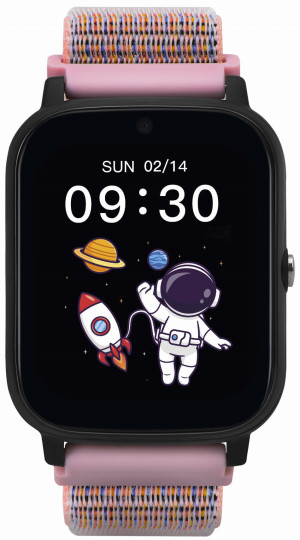 Smartwatch dla dzieci Garett Kids Tech 4G Pink Velcro (5904238484999). Smartwatche