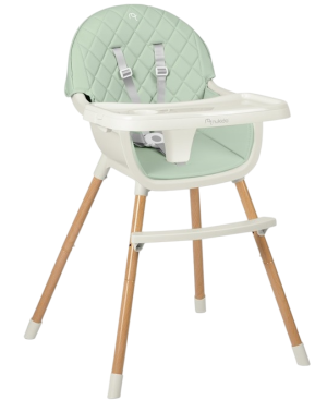 Krzesełko do karmienia Ricokids Nukido Lilo Miętowe (5903890621391). Krzesełka do karmienia