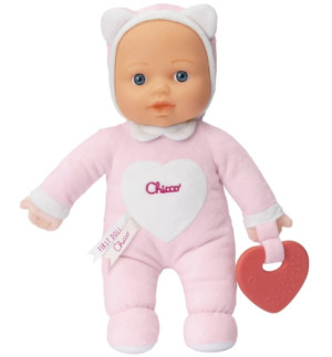 Miękka zabawka lalka Chicco My First Doll 30 cm Różowa (8058664176427). Zabawki dla niemowląt