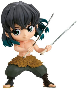 Figurka Banpresto Q Posket: Demon Slayer Kimetsu No Yaiba Inosuke Hashibira 13 cm 18456 (4983164184563). Figurki superbohaterów