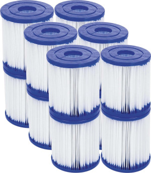 Zestaw filtrów do pompy filtrującej Bestway Typ I 58093 12 szt (5903890606695). Akcesoria do basenów