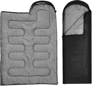 Śpiwór Bass Polska 2 w 1 BH 41999 Black-Grey (5902067626498). Śpiwory