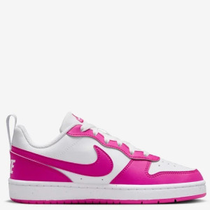 Sneakersy młodzieżowe dla dziewczynki Nike Court Borough Low Recraft (GS) DV5456-123 40 (7Y US) Biało-różowe (197859881338). Tenisówki i trampki dziewczęce