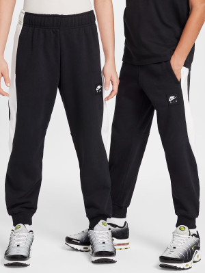 Spodnie dresowe chłopięce joggery Nike K Nike Air Flc Jogger -Pd HF8811-010 128-137 S Czarne (197859927999). Spodnie dresowe chłopięce