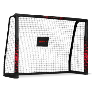 Bramka do piłki nożnej Neo Sport 180 x 120 x 60 cm czarno-czerwona NS-463 (5903890617714). Piłka nożna
