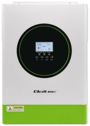 Hybrydowy inwerter Qoltec 6.2 kW 120A 48V MPPT BMS Sinus Wi-Fi option (5901878538662). Falowniki