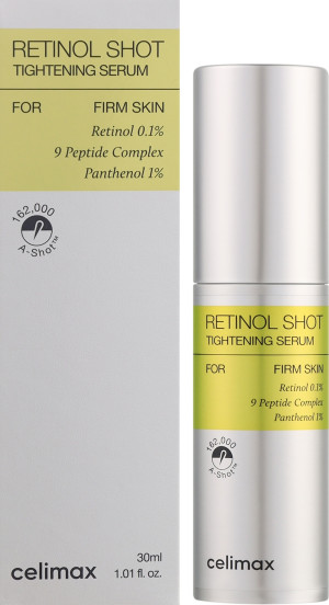 Serum do twarzy Celimax The Vita-A Retinol Shot Tightening liftingujące 30 ml (8809700320805). Serum do twarzy