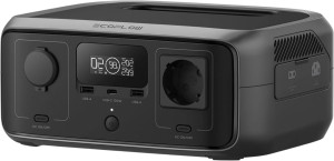 Stacja ładująca EcoFlow RIVER 3 300 W / 245 Wh / LiFePO4 (EFRIVER3-EU-CBOX). Stacje zasilania