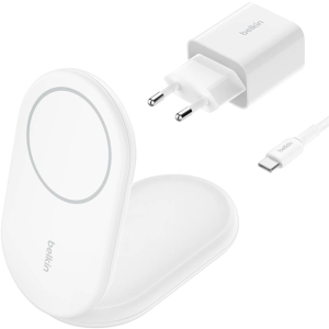 Ładowarka indukcyjna Belkin BoostCharge Magnetic Qi2 15W White (WIB007VFWH). Stacje dokujące