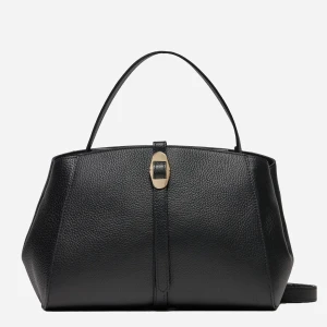 Torebka crossbody damska skórzana Coccinelle E1QLF180101-001 Czarna (8059978606846). Torebki i torby