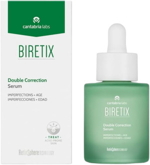 Serum do twarzy Cantabria Labs Biretix Double Correction Serum przeciwstarzeniowe 30 ml (8470002160040). Serum do twarzy