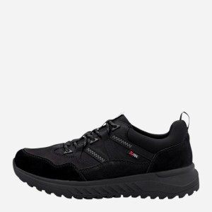 Sneakersy męskie z membraną Rieker U0104-00 44 (9.5UK) Czarne (4061811477715). Buty sportowe męskie