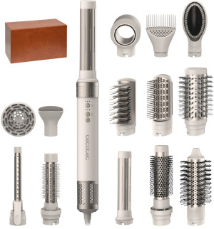 Styler Cecotec Bamba CeramicCare 14in1 AirGlam Champagne (00252). Wielofunkcyjne urządzenia do stylizacji włosów