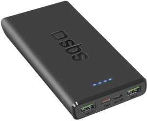 Powerbank SBS 10000mAh PD 20W USB-C Black (8018417468827). Powerbanki