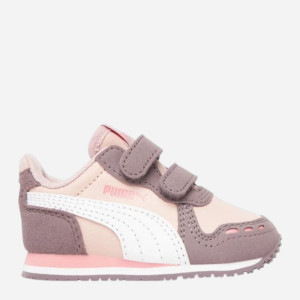 Sneakersy dziecięce dla dziewczynki na rzepy Puma Cabana Racer SL 20 V Inf 38373122 24 (7UK) Fioletowe (4069156936393). Buty sportowe i sneakersy dziewczęce