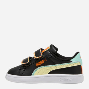 Sneakersy chłopięce na rzepy Puma Smash 3.0 Playdate V Inf 40282802 27 (9UK) Czarne (4069156914742). Tenisówki i trampki chłopięce