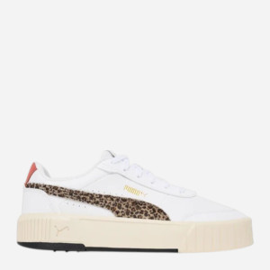 Sneakersy damskie na platformie Puma Carina Mia Animal Flair 40351501 42 (8UK) Białe (4069156916241). Tenisówki i trampki damskie