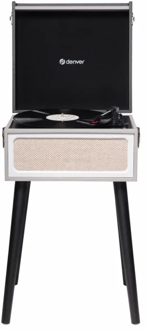 Gramofon Denver VPR-250 Grey. Odtwarzacze płyt winylowych