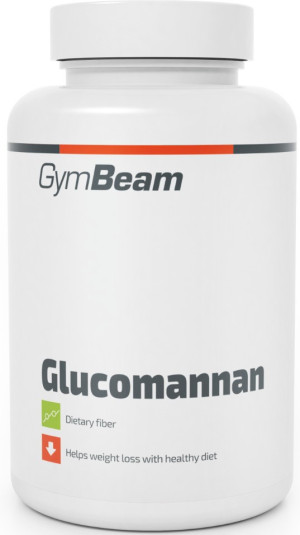 Suplement diety GymBeam Glukomannan 120 tabletek (8586022212000). Naturalne suplementy diety i ekstrakty