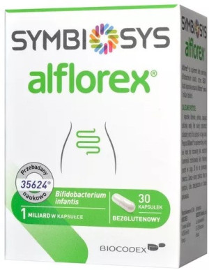 Suplement diety Biocodex Symbiosys Alflorex 30 kapsułek (3583316027505). Probiotyki i prebiotyki