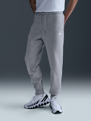 Spodnie dresowe męskie Nike M Nk Club Bb Jogger FN3787-063 XL Szare (197863279589). Spodnie sportowe męskie