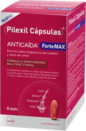 Suplement diety Pilexil Anticaida Forte Max 60 kapsułek (8470002158887). Witaminy i minerały
