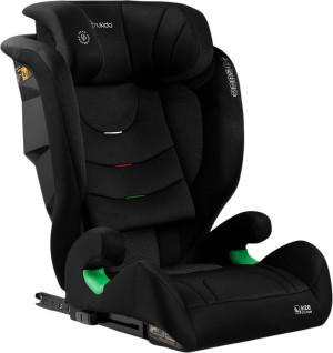 Fotelik samochodowy Nukido Louis Soft 15-36 kg ISOFIX Czarny (5903890622978). Foteliki samochodowe dla dzieci