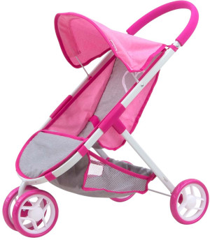 Wózek dla lalek Milly Mally Susie Prestige Pink (2728) (5901761125009). Akcesoria dla lalek