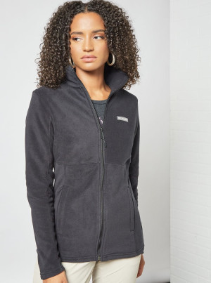 Bluza damska rozpinana streetwear polarowa Columbia Basin Trail Full Zip III 1938041010 L Czarna (194004534859). Bluzy damskie streetwear