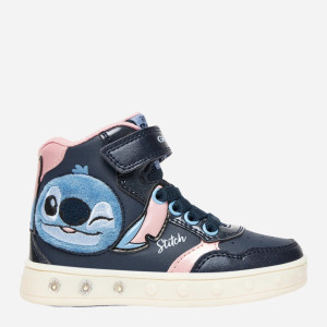 Sneakersy dziecięce wysokie dla dziewczynki Geox J Skylin Girl J568WH-0BCKN-C0694 32 Granatowe (8058192422096). Tenisówki i trampki dziewczęce