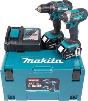 Zestawy narzędzi akumulatorowych Makita DLX2127MJ (88381813716). Zakrętarki