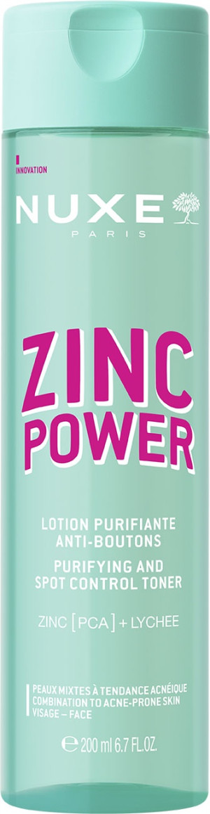 Balsam do twarzy Nuxe Zinc Power oczyszczający 200 ml (3264680041938). Tonery i toniki do twarzy