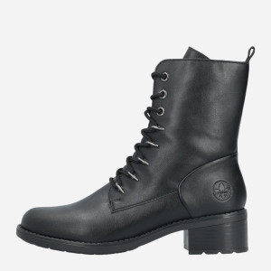 Trzewiki damskie Rieker 75430-00 41 (7.5UK) Czarne (4061811857784). Buty za kostkę damskie