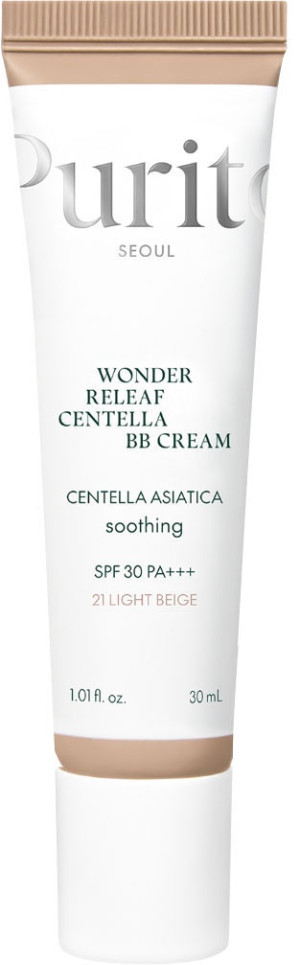 Krem BB Purito Seoul Wonder Releaf Centella SPF 30 PA+++ 21 Light Beige 30 ml (8809563103690). Kremy BB i CC