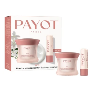 Zestaw do pielęgnacji twarzy Payot Creme №2 Rituel Apaisan Balsam do ust 4.5 g + Krem do twarzy 50 ml (3390150590924). Zestawy do pielęgnacji twarzy