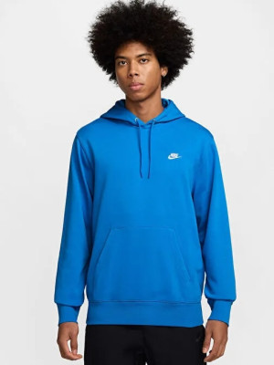 Bluza męska z kapturem Nike M Nk Club Ft Po Hoodie FN3866-435 XL Niebieska (198482365790). Bluzy z kapturem męskie