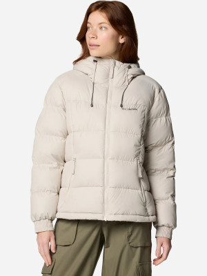 Kurtka zimowa damska sportowa Columbia Pike Lake II Insulated Jacket 2051374279 S Beżowa (195981775839). Kurtki zimowe damskie