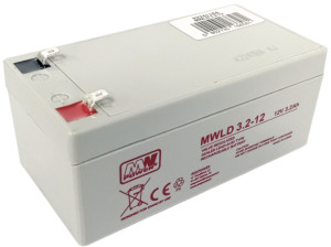 Akumulator MW Power MWLD 3.2-12 12 V 3.2 Ah (5902135168196). Akumulatory i akcesoria do UPS