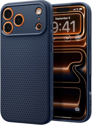 Etui Spigen Liquid Air na iPhone 17 Pro Max Deep Blue (8800283313987). Etui i pokrowce na telefony