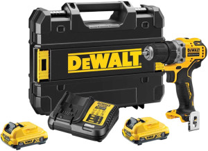 Akumulatorowa wiertarko-wkrętarka DeWalt DCD701D2-QW (5035048709832). Wkrętarki elektryczne