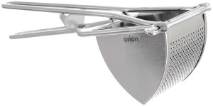 Praska do ziemniakow Orion stalowa 9.5x30 cm (8592381197728). Tłuczki do ziemniaków