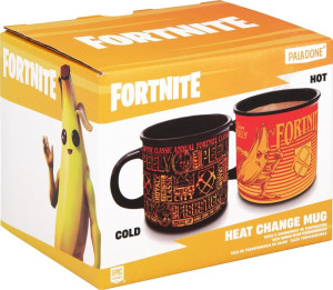 Kubek Paladone Fortnite Peely and Fishstick zmieniający kolor 350 ml (5056577756647). Gadżety dla graczy