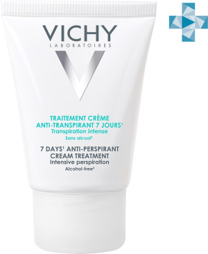 Vichy Dezodorant w kremie regulujący nadmierną potliwość 30 ml (3337871310455). Dezodoranty i antyperspiranty