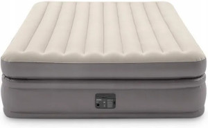 Materac dmuchany Intex 64164 ND z wbudowana pompka elektryczna 203 x 152 x 51 cm (6941057422930). Meble dmuchane i dmuchane zabawki do wody